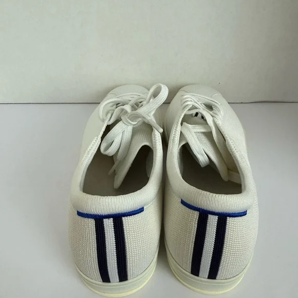 Rothy's White Textured Sneakers with Minimalist Design - Picture 5 of 6